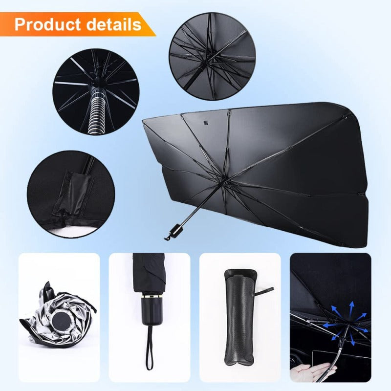 Foldable Car Windshield Sun Umbrella