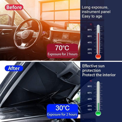 Foldable Car Windshield Sun Umbrella