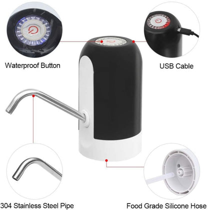 Automatic Wireless Water Can Dispenser Pump