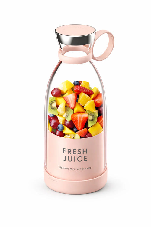 Portable Blender, USB Rechargeable Mini Juicer Blender with ( 6 Blades )